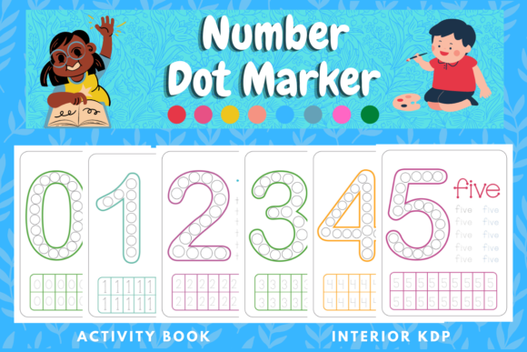 Download Number Dot Marker Activity Book - Dot mark Collection
