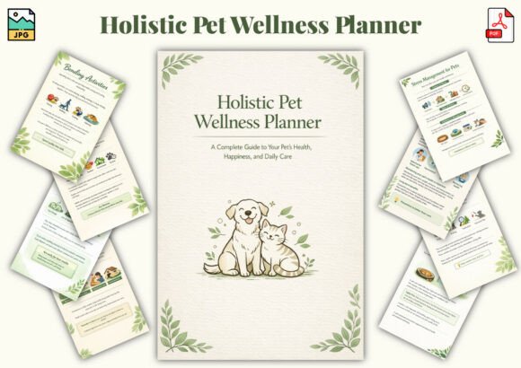 Download Holistic Pet Wellness Planner - Holistic Collection